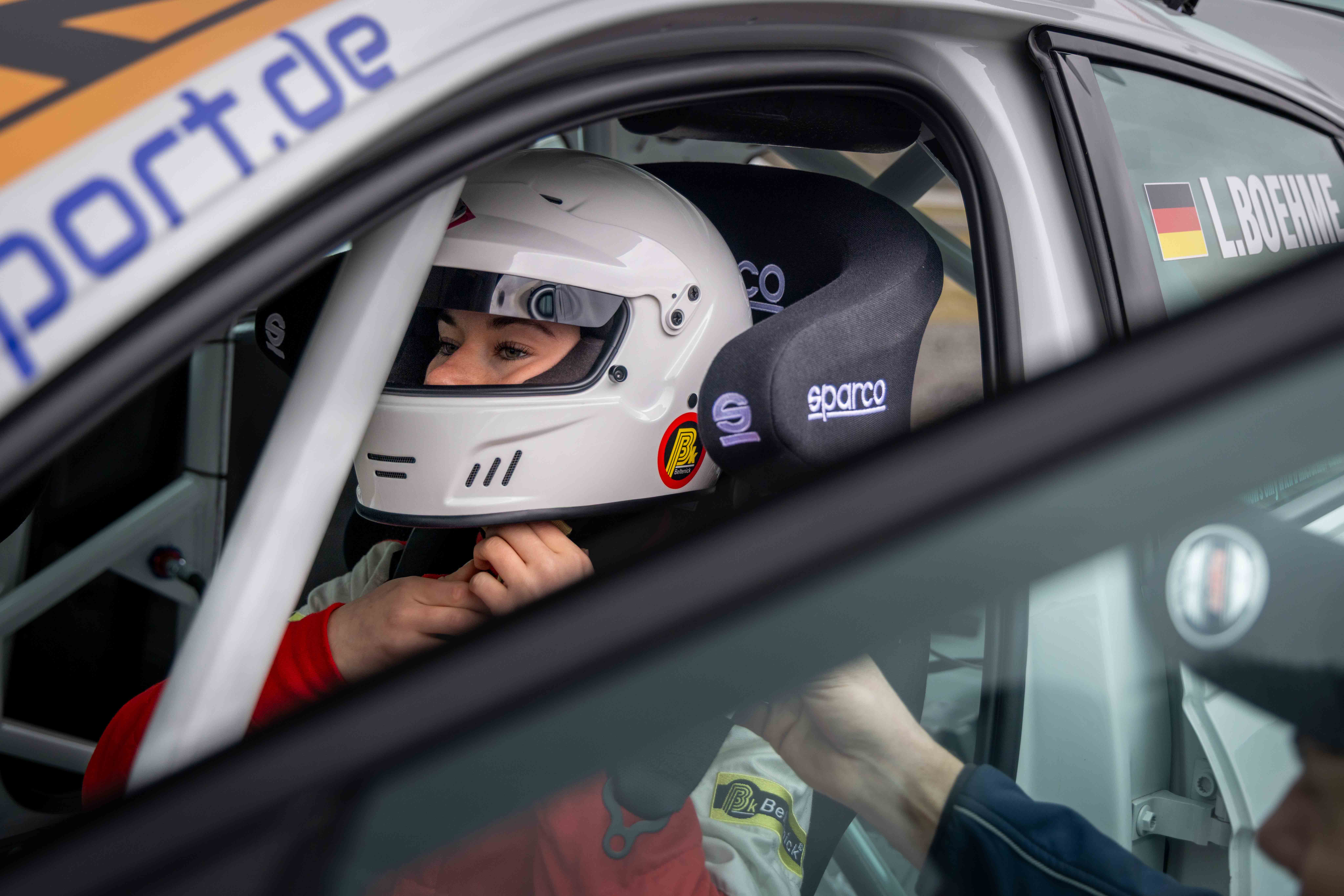 Team im Fahrerlager